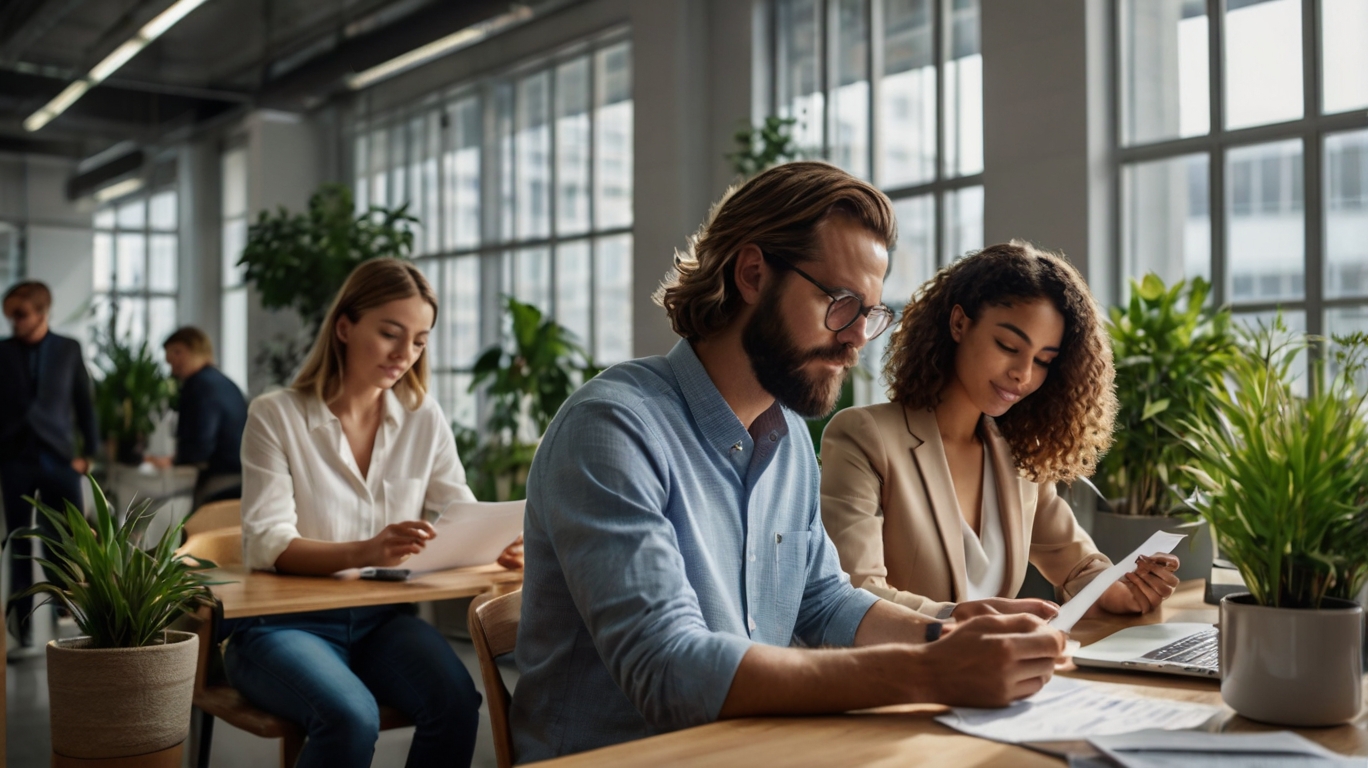 Equipo de AUDIFINEX en una reunión